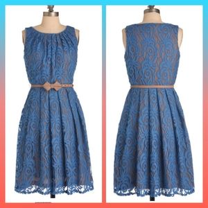 Eva Franco Periwinkle At You Dress